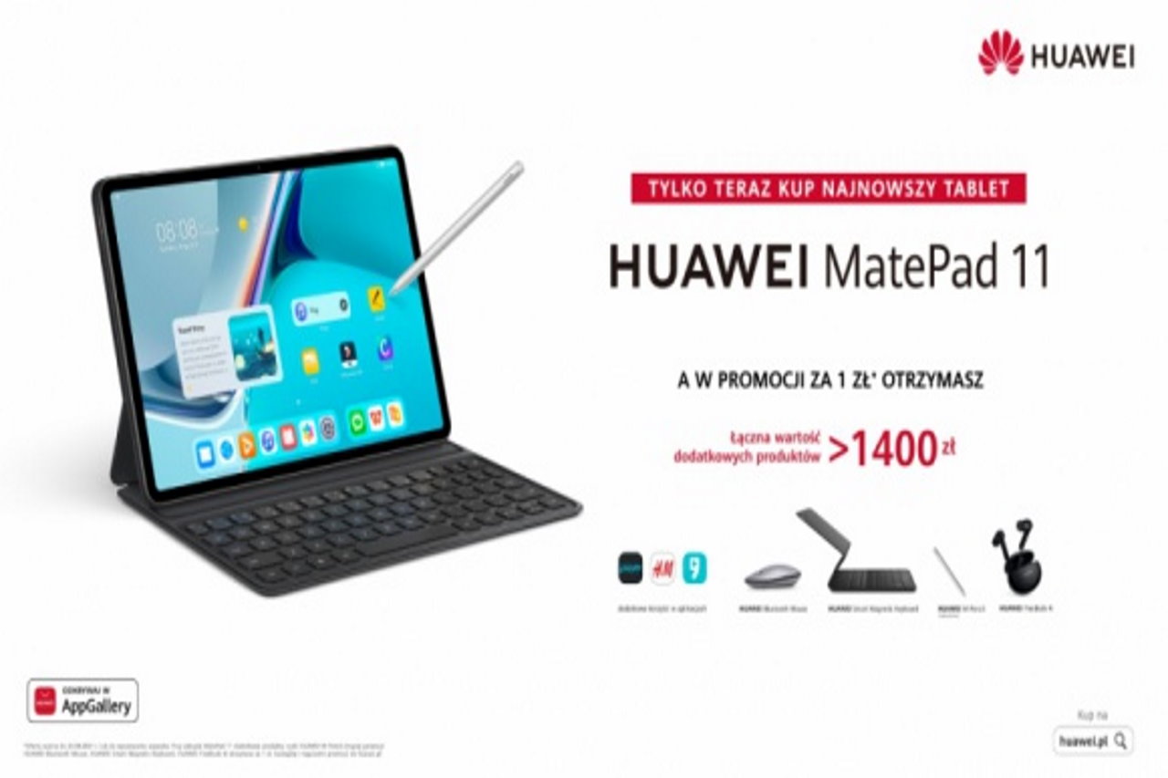 MatePad 11, najnowszy tablet Huawei już w sprzedaży w atrakcyjnej cenie